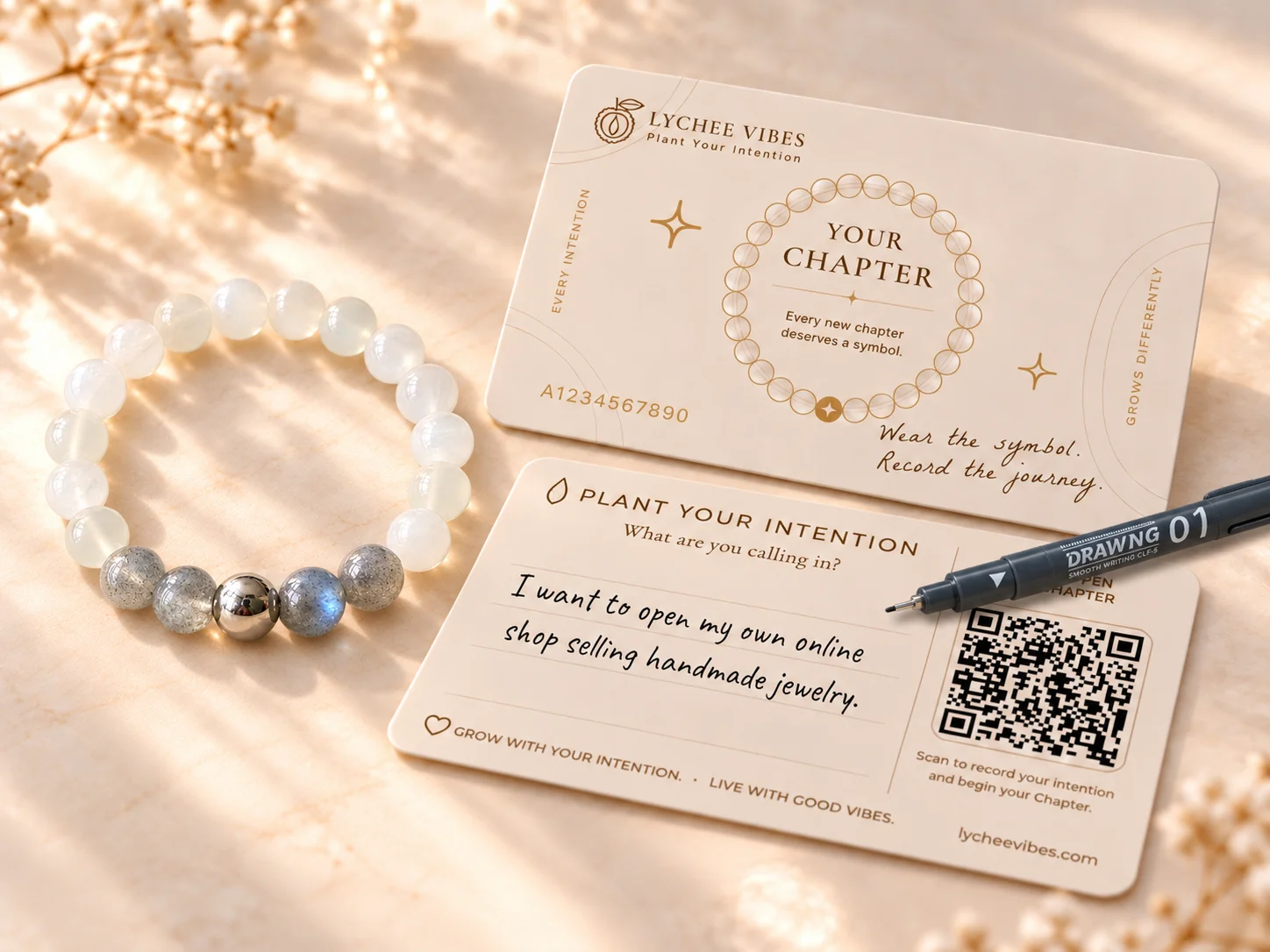 Dream Seed - Wish in Bloom Bracelet Chapter Card